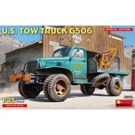   MiniArt U.S. Tow Truck G506. Special Edition – 1:35 teherautó makett