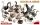 MiniArt Ducks & Geese – 1:35 figura makett
