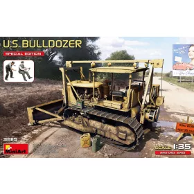   MiniArt U.S. Bulldozer. Special Edition – 1:35 munkagép makett