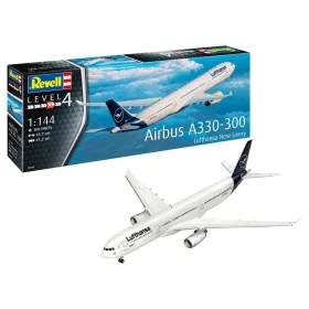   Revell Airbus A330-300 Lufthansa "New Livery" – 1:144 repülőgép makett