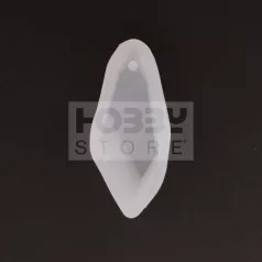   Professzionális szilikon öntőforma-átlátszó-gyémánt-2,2 x 5 x 1,1 cm (5 db/csomag)