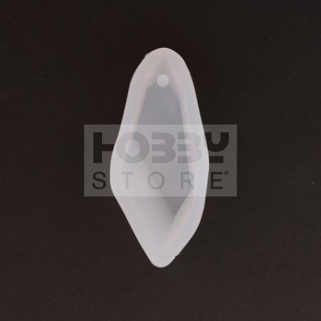 Professzionális szilikon öntőforma-átlátszó-gyémánt-2,2 x 5 x 1,1 cm (5 db/csomag)