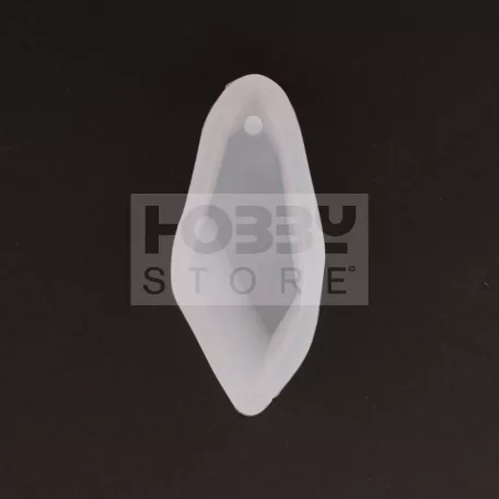 Professzionális szilikon öntőforma-átlátszó-gyémánt-2,2 x 5 x 1,1 cm (5 db/csomag)