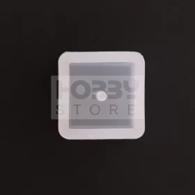   Professzionális szilikon öntőforma-átlátszó-kocka 2,2 x 2,2 x 1,9 cm (5 db/csomag)