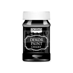 Pentart Dekorfesték lágy (chalky) ébenfekete 100 ml 38783