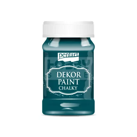 Pentart Dekorfesték lágy (chalky) smaragdzöld 100 ml 38787
