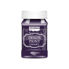   Pentart Dekorfesték lágy (chalky) püspöklila 100 ml 38791
