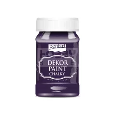   Pentart Dekorfesték lágy (chalky) püspöklila 100 ml 38791