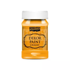 Pentart Dekorfesték lágy (chalky) narancs 100 ml 38793