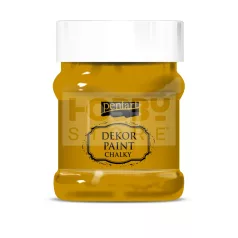   Pentart Dekorfesték lágy (chalky) mustársárga 230 ml 38806