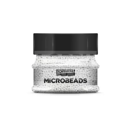 Pentart szórógyöngy -gyöngyház fehér 0.8-1 mm 40 gramm 39000