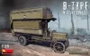 MiniArt B-Type Military Omnibus – 1:35 busz makett