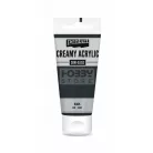 Pentart selyemfényű krémes akrilfesték-fekete 200 ml 39002