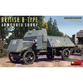   MiniArt British B-Type Armoured Lorry – 1:35 harcjármű makett