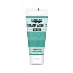   Pentart selyemfényű krémes akrilfesték-türkizzöld 200 ml 39009