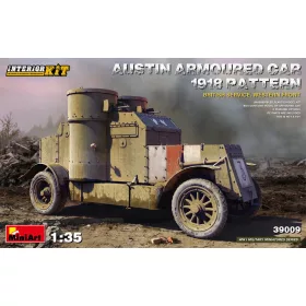   MiniArt Austin Armoured Car 1918 Pattern. British Service. Western Front . Interior Kit – 1:35 harcjármű makett