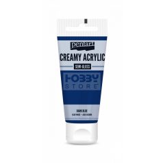 Pentart selyemfényű krémes akrilfesték-kék 200 ml 39010