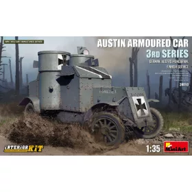   MiniArt Austin Armoured Car 3rd Series: German, Austro-Hungarian, Finnish Service. Interior Kit – 1:35 harcjármű makett