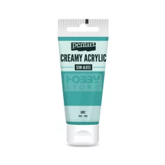   Pentart selyemfényű krémes akrilfesték-jáde 200 ml 39011