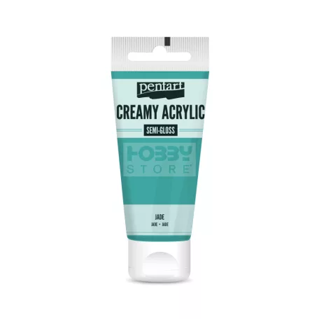 Pentart selyemfényű krémes akrilfesték-jáde 200 ml 39011