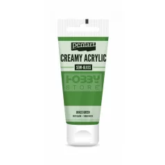   Pentart selyemfényű krémes akrilfesték-fűzöld 200 ml 39012