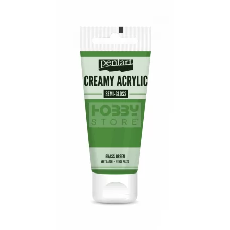 Pentart selyemfényű krémes akrilfesték-fűzöld 200 ml 39012