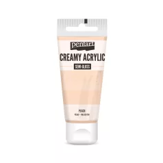   Pentart selyemfényű krémes akrilfesték-barack 200 ml 39015