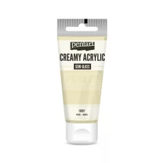   Pentart selyemfényű krémes akrilfesték-elefántcsont 200 ml 39020