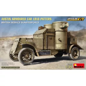   MiniArt Austin Armoured Car 1918 Pattern. British Service. Dunsterforce. Interior Kit – 1:35 harcjármű makett