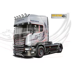   Italeri SCANIA R730 V8 STREAMLINE ''SILVER GRIFFIN'' 1:24 autó makett 3906IT