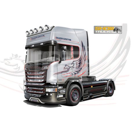 Italeri SCANIA R730 V8 STREAMLINE ''SILVER GRIFFIN'' 1:24 autó makett 3906IT