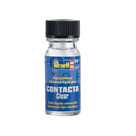 Revell Contacta Clear 13 ml - ecsetes makett ragasztó átlátszó felületekhez 39609