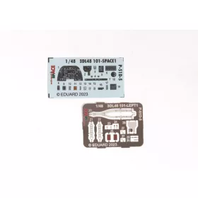   Eduard Accessories P-51D-5 SPACE for AIRFIX - SPACE 3D cockpit-részletező készlet
