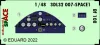 Eduard Accessories Bf 108 SPACE 1/32 - SPACE 3D cockpit-részletező készlet