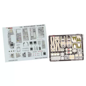   Eduard Accessories Tornado IDS SPACE 1/32 for ITALERI - SPACE 3D cockpit-részletező készlet