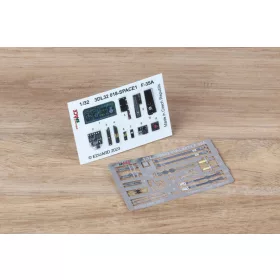  Eduard Accessories F-35A SPACE 1/32 TRUMPETER - SPACE 3D cockpit-részletező készlet