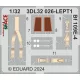 Eduard Accessories Bf 109E-4 SPACE 1/32 - SPACE 3D cockpit-részletező készlet