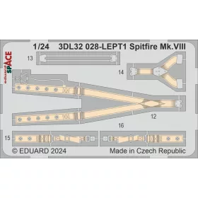   Eduard Accessories Spitfire Mk.VIII SPACE  AIRFIX - SPACE 3D cockpit-részletező készlet