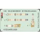 Eduard Accessories Bf 109G-5/6 seatbelts SPACE for Airfix - SPACE 3D biztonságiöv-készlet
