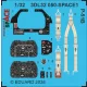 Eduard Accessories P-51B SPACE for Eduard - SPACE 3D cockpit-részletező készlet