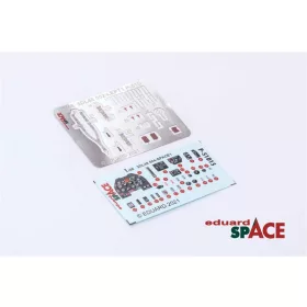   Eduard Accessories P-51D-15+ SPACE for Eduard Diorama Zubehör - SPACE 3D cockpit-részletező készlet