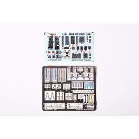   Eduard Accessories F-4B SPACE 1/48 for TAMIYA - SPACE 3D cockpit-részletező készlet