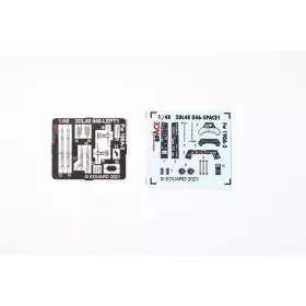   Eduard Accessories Fw 190A-3 SPACE for EDUARD - SPACE 3D cockpit-részletező készlet