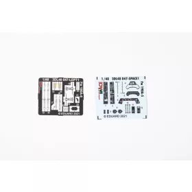   Eduard Accessories Fw 190A-5 SPACE for EDUARD - SPACE 3D cockpit-részletező készlet