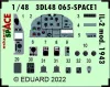 Eduard Accessories Il-2 mod. 1943 SPACE 1/48 - SPACE 3D cockpit-részletező készlet