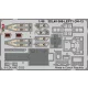 Eduard Accessories OH-13 SPACE 1/48 - SPACE 3D cockpit-részletező készlet