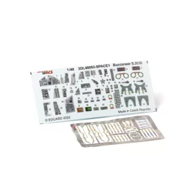   Eduard Accessories Buccaneer S.2C/D SPACE for AIRFIX - SPACE 3D cockpit-részletező készlet