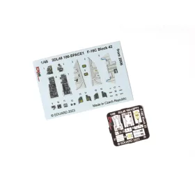   Eduard Accessories F-16C Block 42 from 2006 SPACE 1/48 for KINETIC - SPACE 3D cockpit-részletező készlet