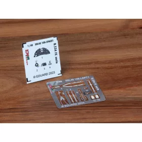   Eduard Accessories B.534 IV. serie SPACE 1/48 EDUARD - SPACE 3D cockpit-részletező készlet
