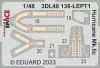 Eduard Accessories Hurricane Mk.IIc SPACE 1/48 ARMA HOBBY - SPACE 3D cockpit-részletező készlet